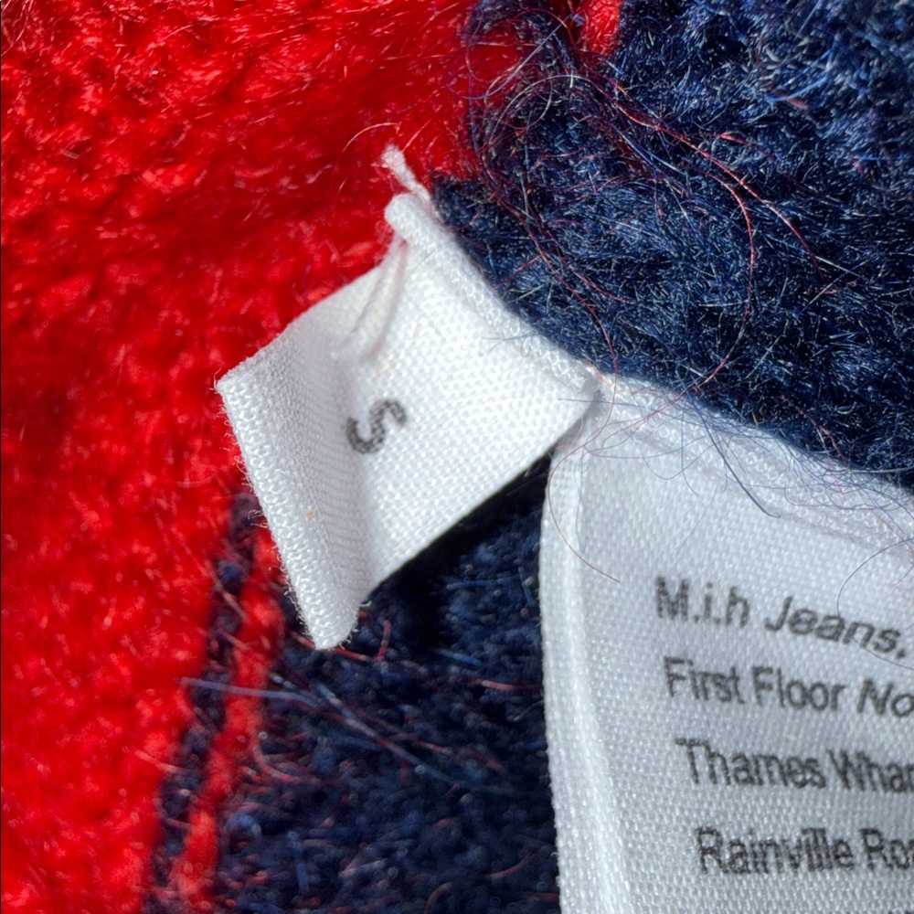 M.i.h Jeans Jackson Mohair Sweater in Multi Stripe Size Small - Picture 8 of 8